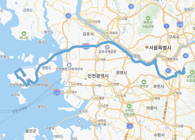 6600번 공항버스 노선