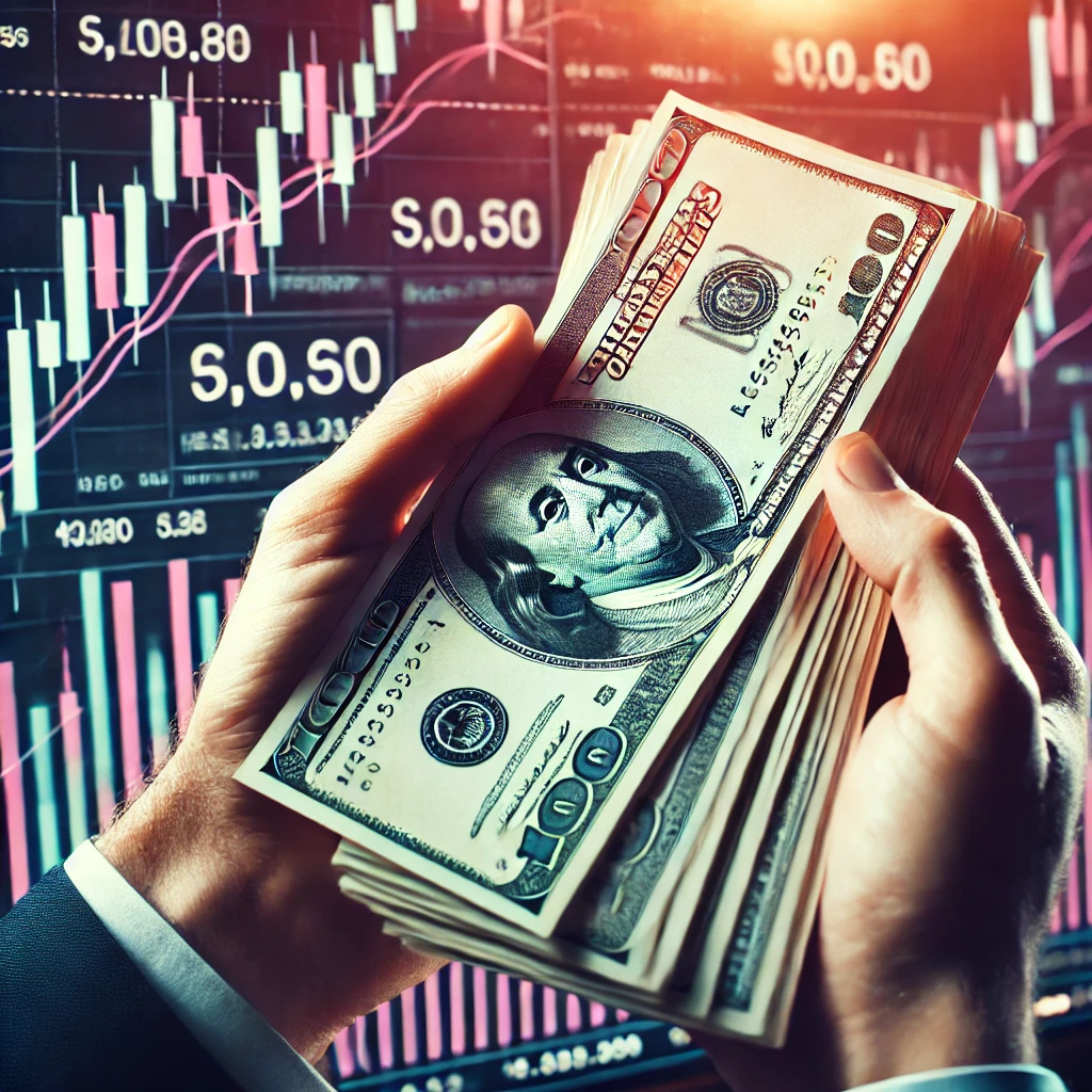 달러 환전 후 현금 보유