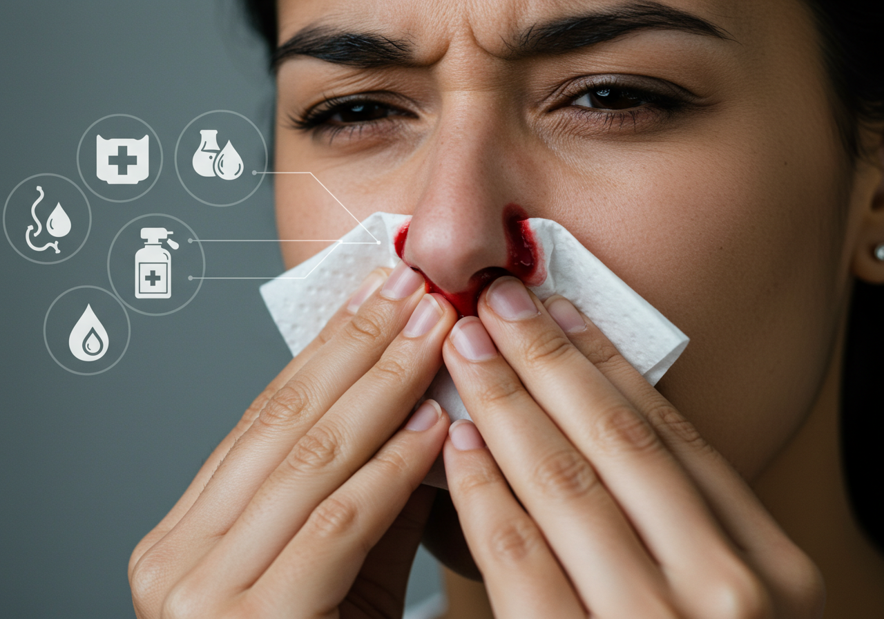 코피 자주 나는 이유 5가지와 비출혈 원인 및 관리법