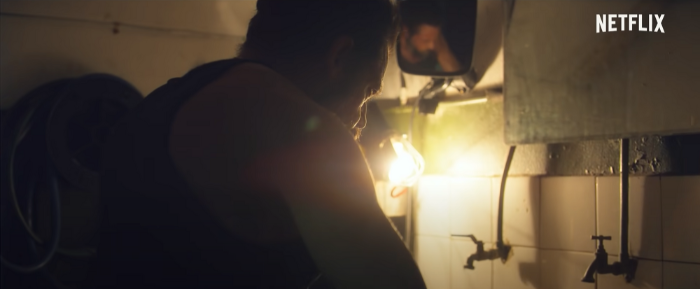 가족의 복수를 하려는 주인공