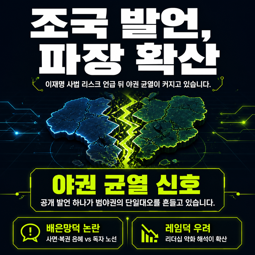 조국 발언, 파장 확산