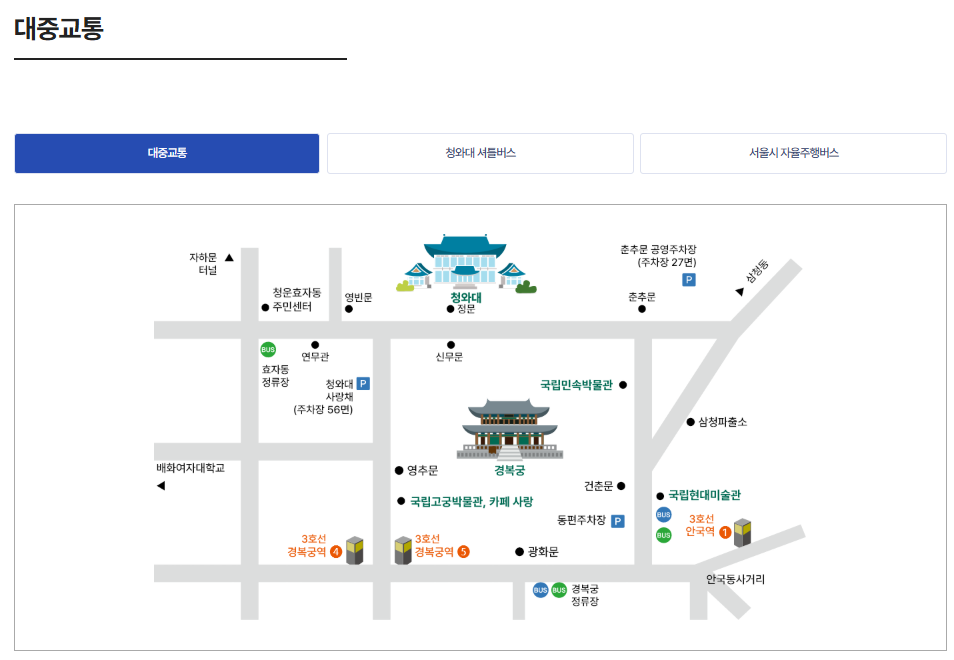 2025 청와대 관람 사전예약부터 교통편까지