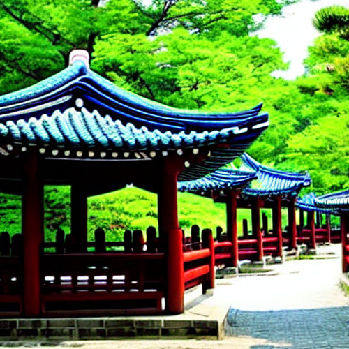 한정원에서 느낄 수 있는 자연의 아름다움, 그것을 만끽해보세요!