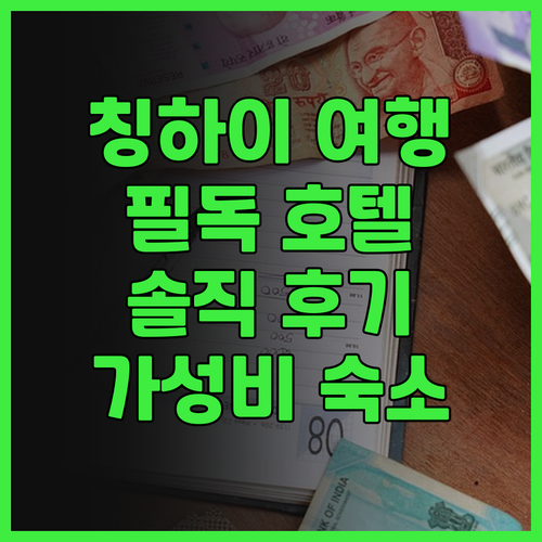 칭하이 여행객 필독! 창장 광동 인터..