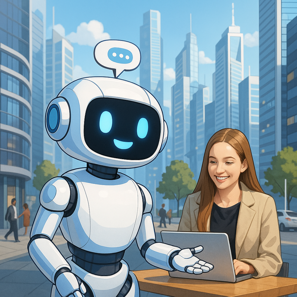 AI로봇의 일상 진입 - 사진