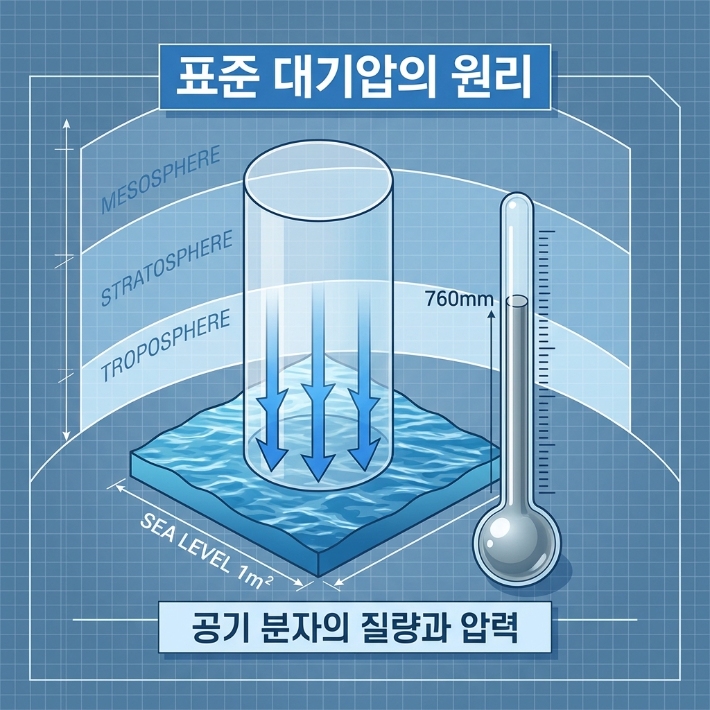 대기와 공기압의 물리적 메커니즘, 보이지 않는 힘의 근원 분석