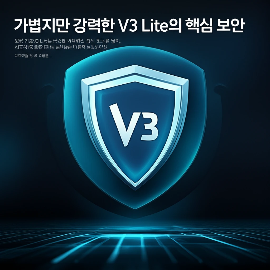 대한민국 대표 V3 Lite 핵심 기..