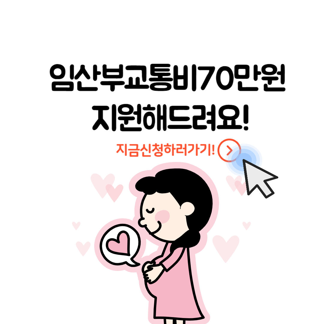 서울시 임산부 교통비 70만원