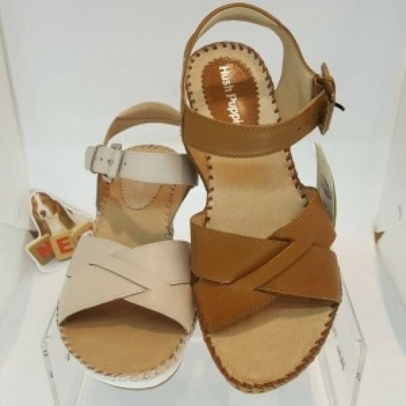 허시파피 NC05 여성 웨지힐 통굽 샌들 FK763 FK764