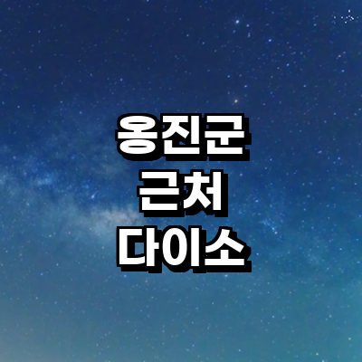 인천 옹진군 종합생활용품 다이소