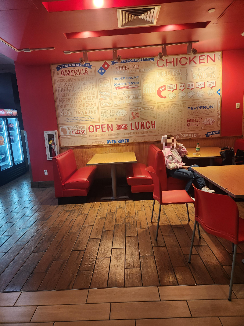 미국 하와이 호놀룰루 와이키키 도미노 피자