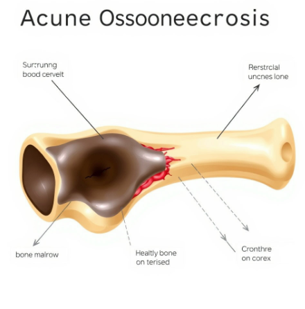 급성골괴사그림