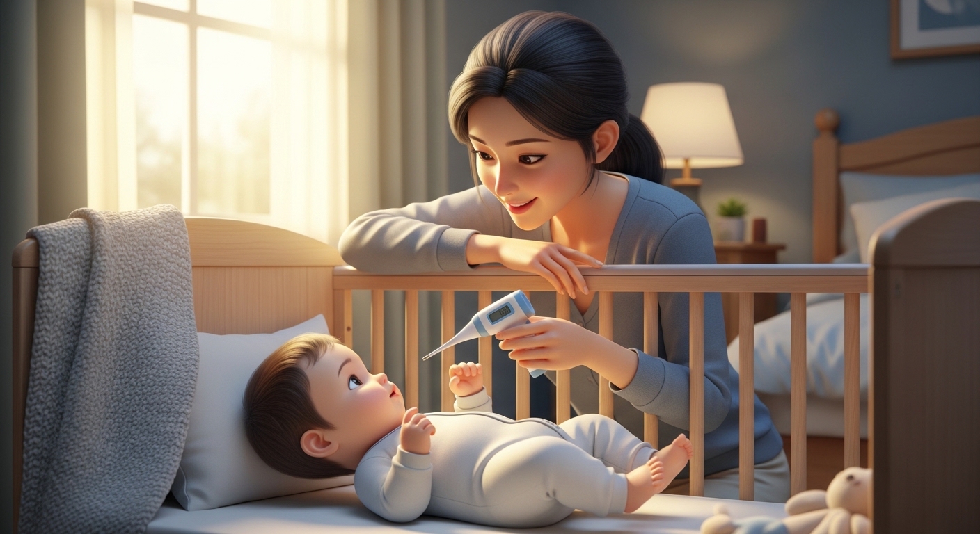 아기 열나는 기준과 정확한 체온 측정법