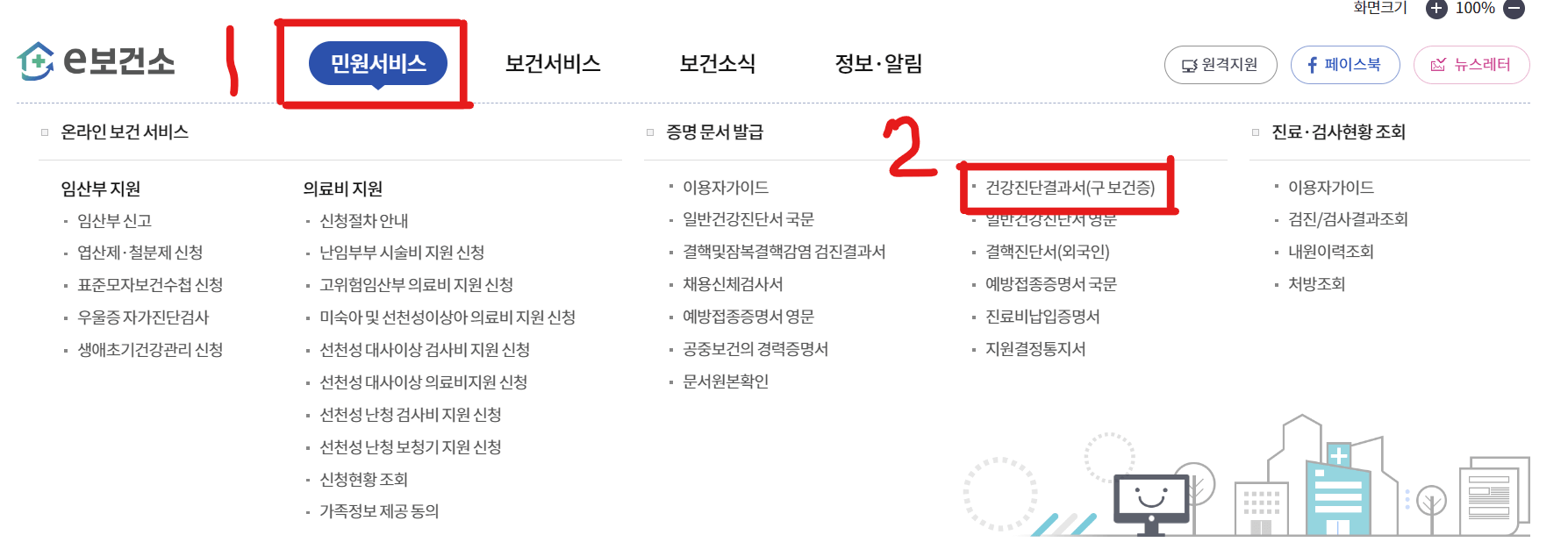 보건증 발급 어디서