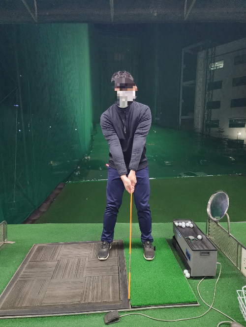 골프 어드레스 올바른 자세