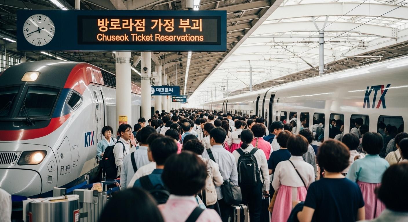 추석 ktx 예매
