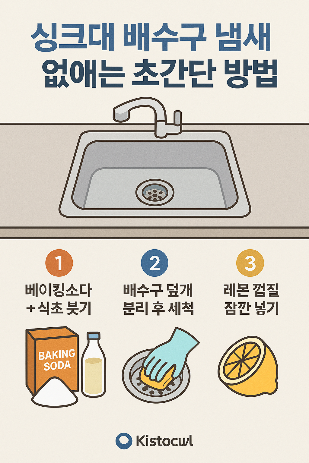 싱크대 배수구 냄새