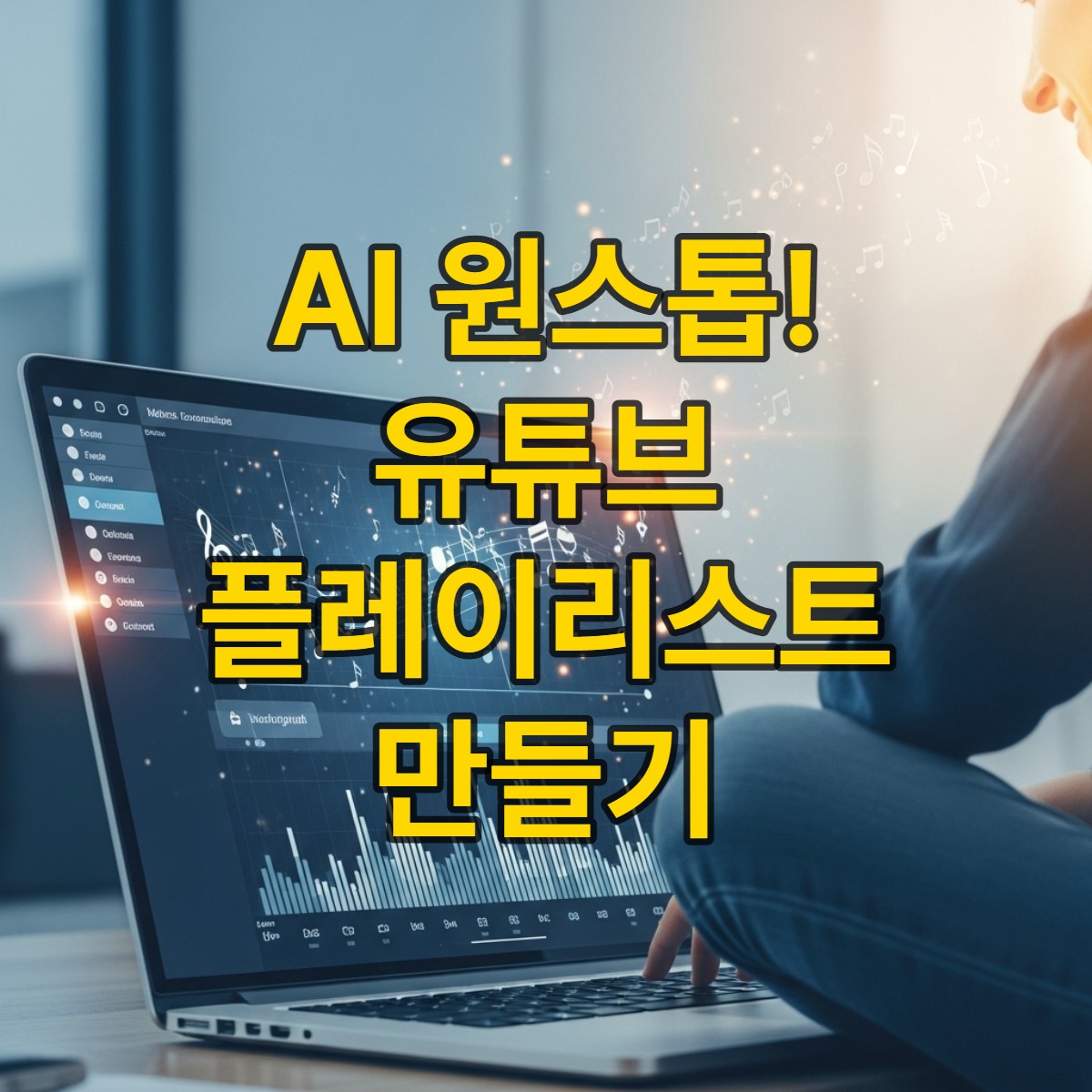 기획부터 썸네일까지 AI 원스톱! 유튜브 플레이리스트 제작 치트키 공개