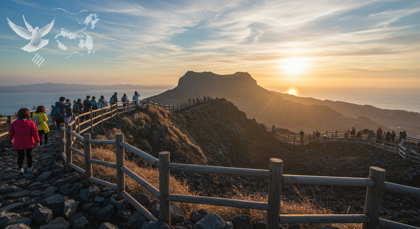 성산일출봉 안전사고와 남북관계 현주소