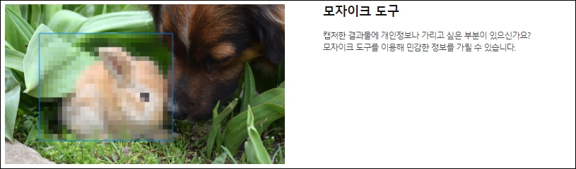 모자이크 도구