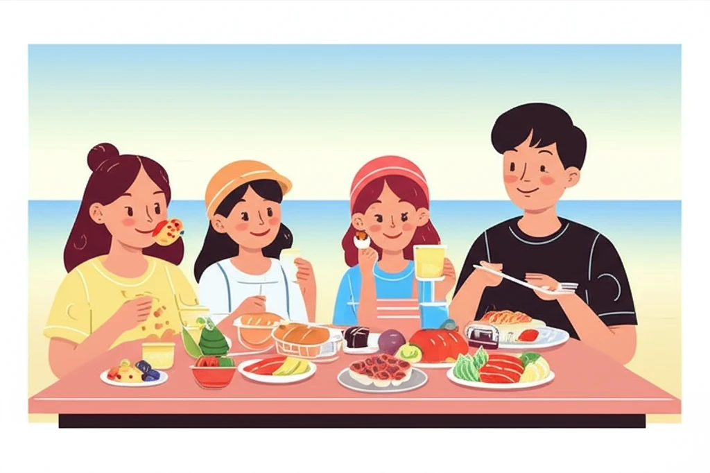 미야코지마 호텔 조식 완전 정복: 맛..