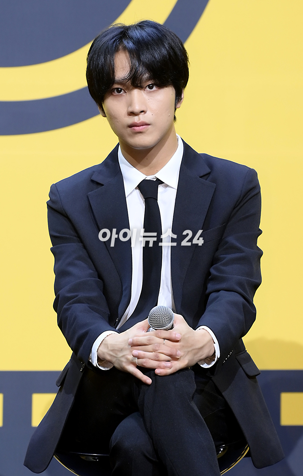 그룹 엔시티 드림(NCT DREAM) 해찬이 17일 오후 서울 송파구 잠실 롯데호텔에서 열린 정규 3집 아이에스티제이(ISTJ) 기자회견에 참석하고 있다. [사진=정소희 기자]