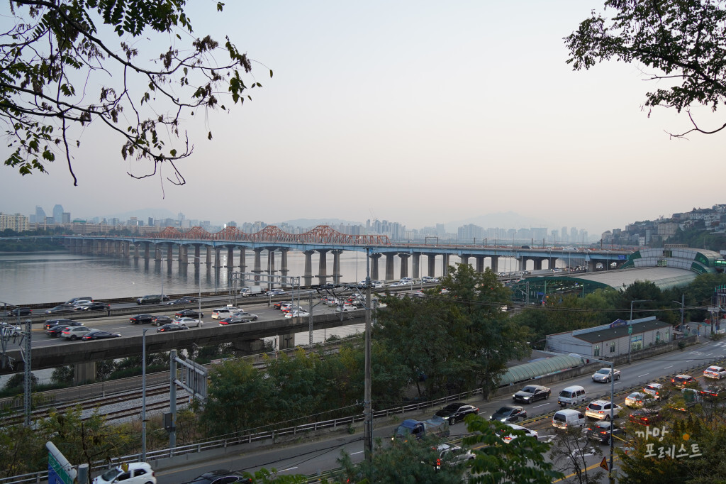 달맞이봉 공원 퇴근길