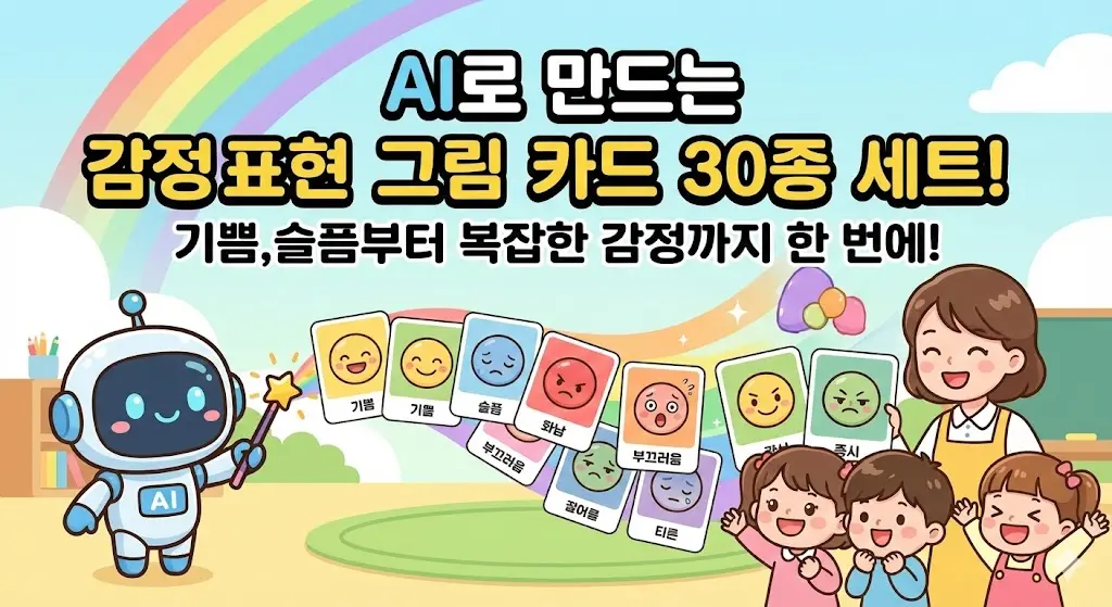 AI 활용 감정그림카드 제작