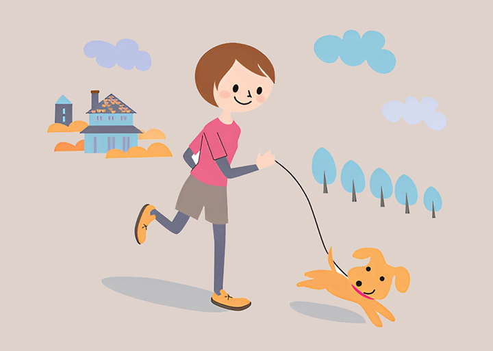 건강을-위해-운동하는-여성