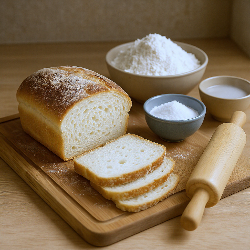기계 없이 집에서 쉽게 만드는 식빵 레시피