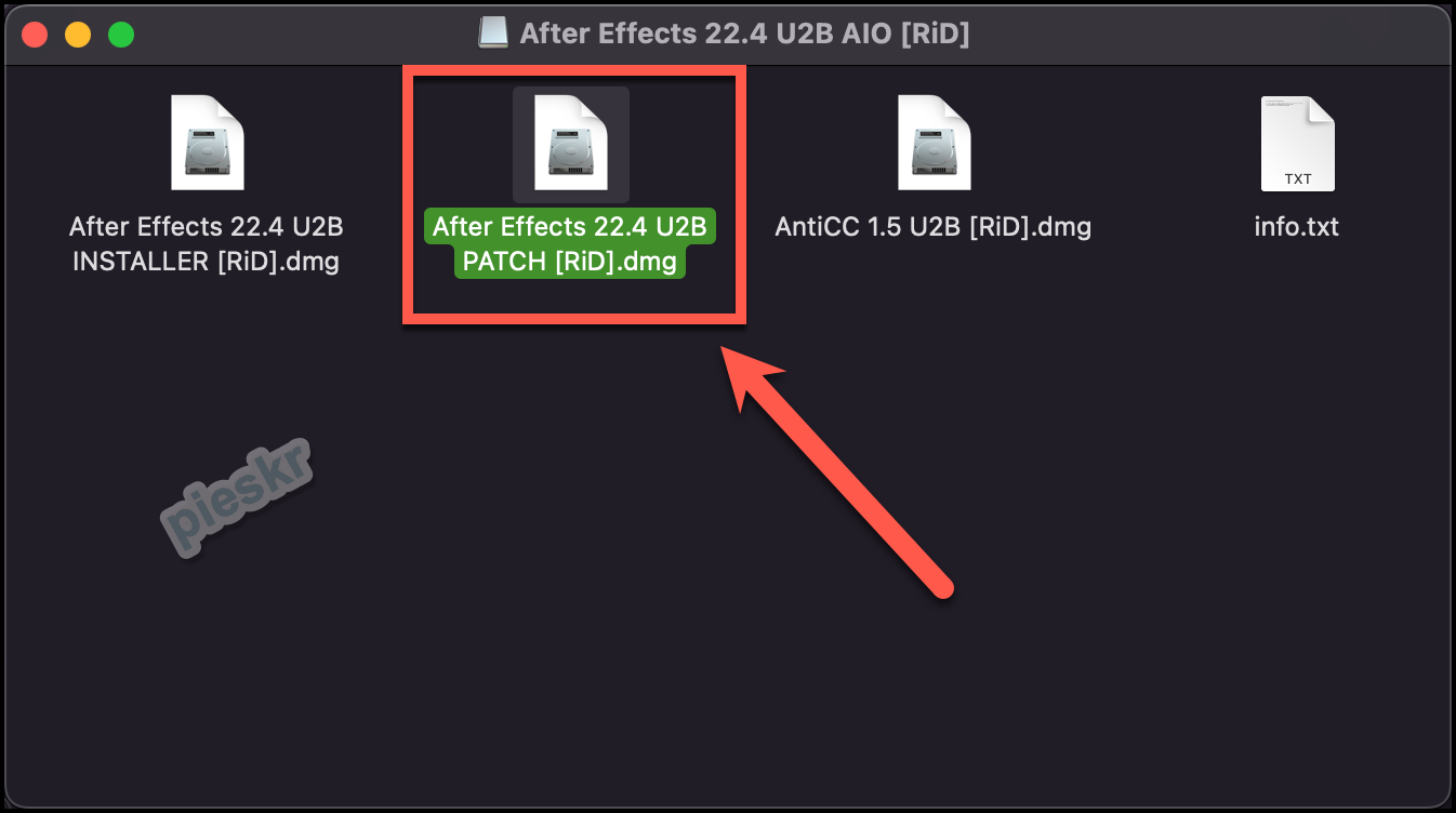 애프터이펙트 패치 진행화기