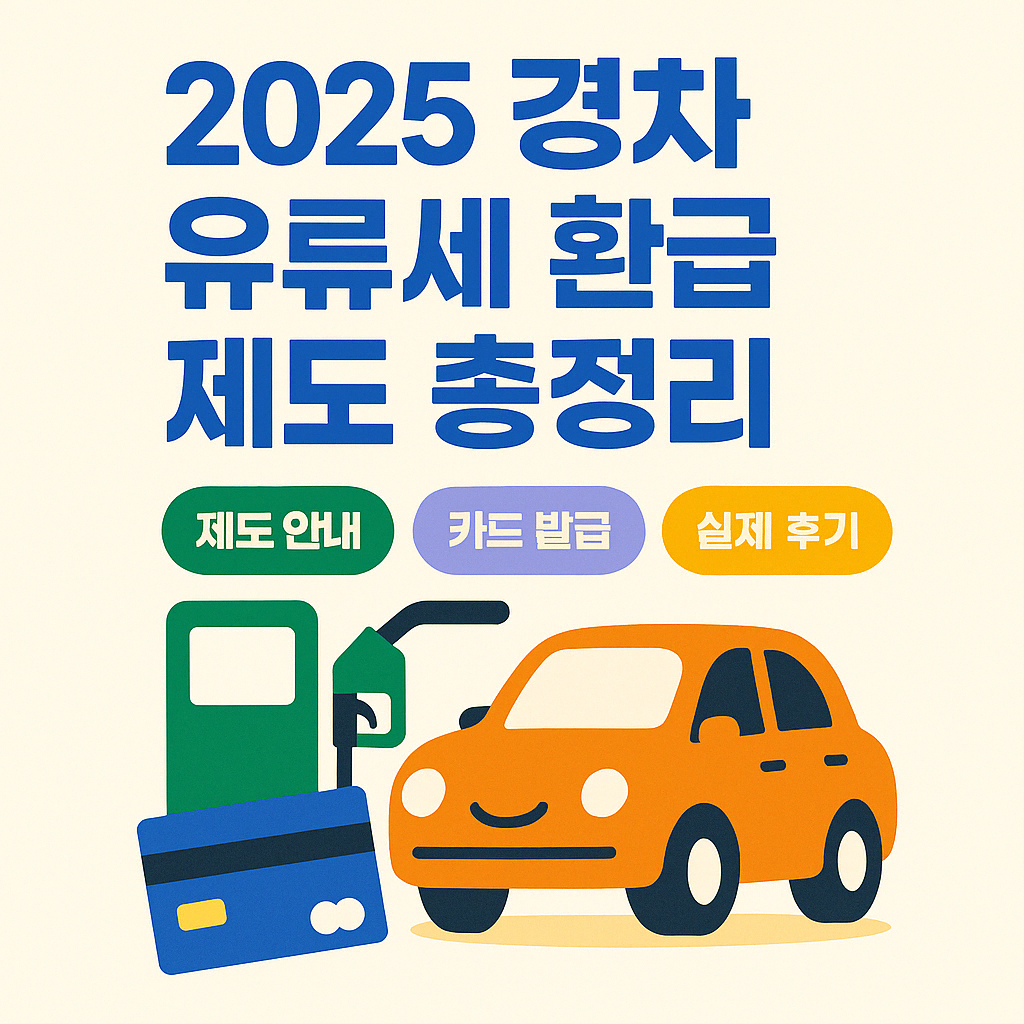 2025 경차 유류세 환급 제도 총정리