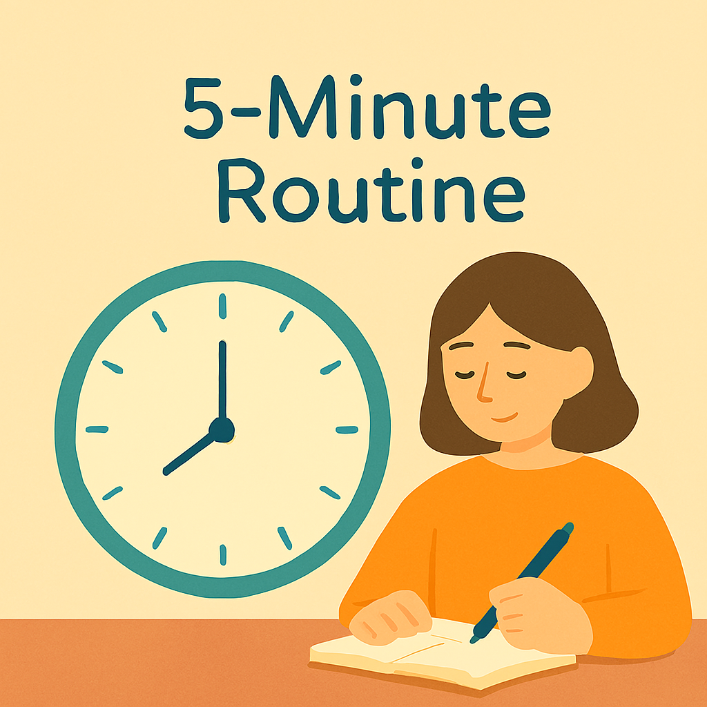 5분만 투자하세요