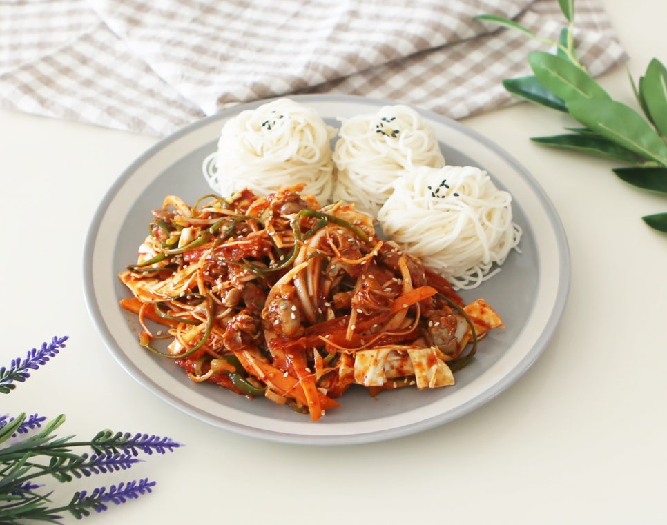 골뱅이무침 골뱅이소면무침