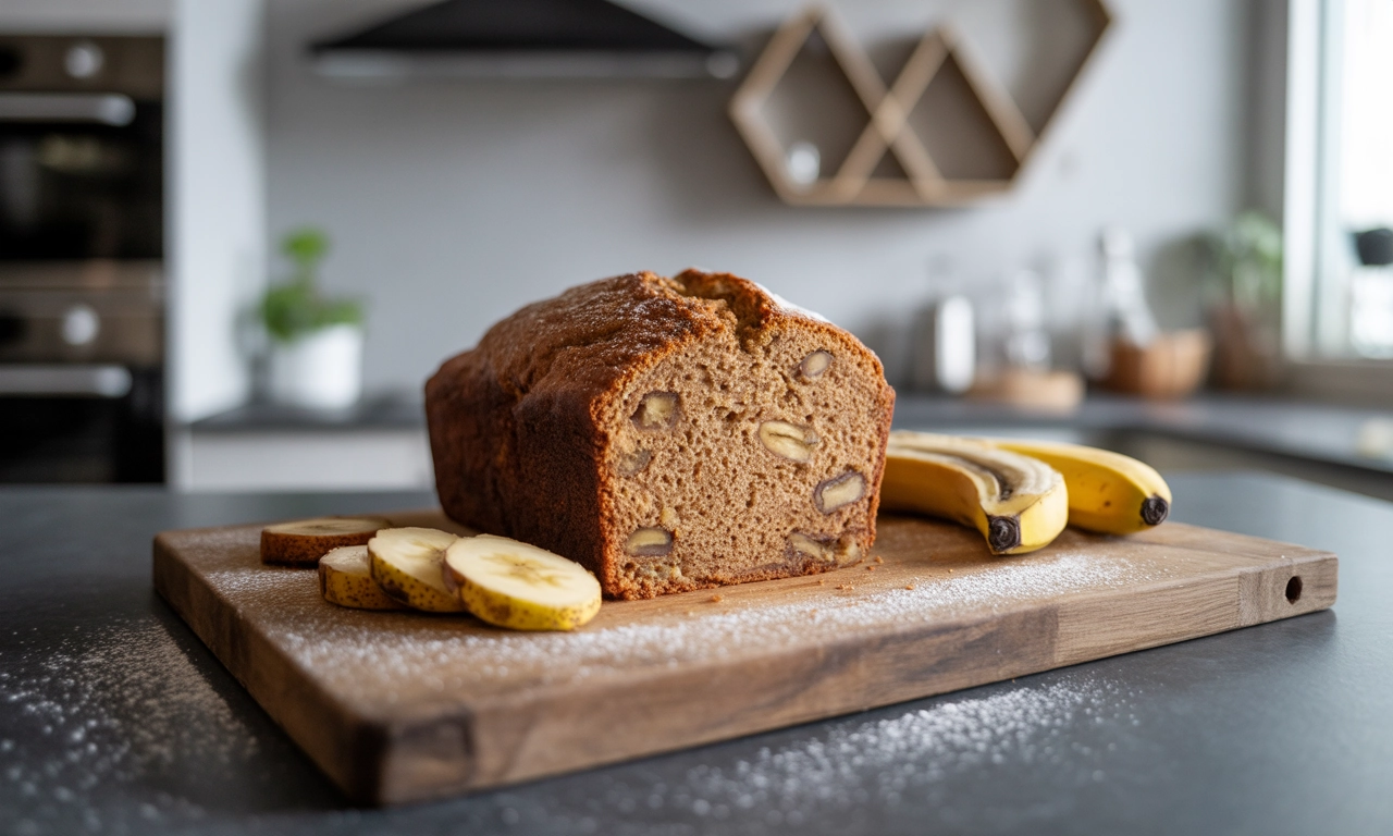 무설탕으로 즐기는 비건 바나나 브레드 레시피