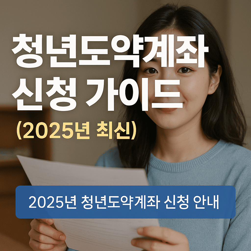 청년도약계좌 신청 가이드 (2025년 최신)