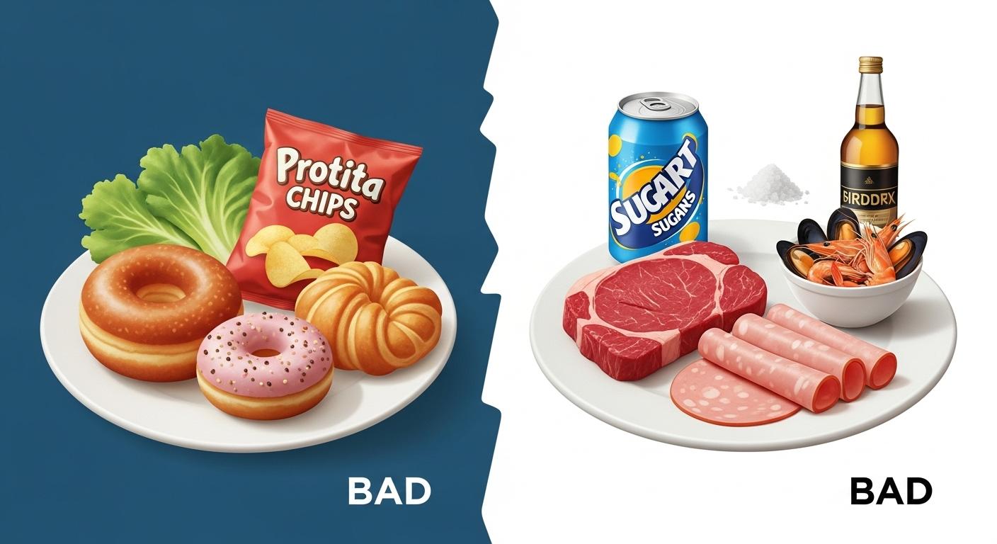 통풍 환자에게 좋은 또는 나쁜 음식, 좋은 운동은 무엇인가요?