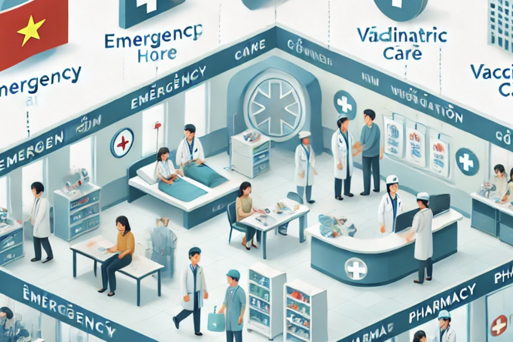 베트남에서 아프거나 응급 상황에서 대처법 관련 사진