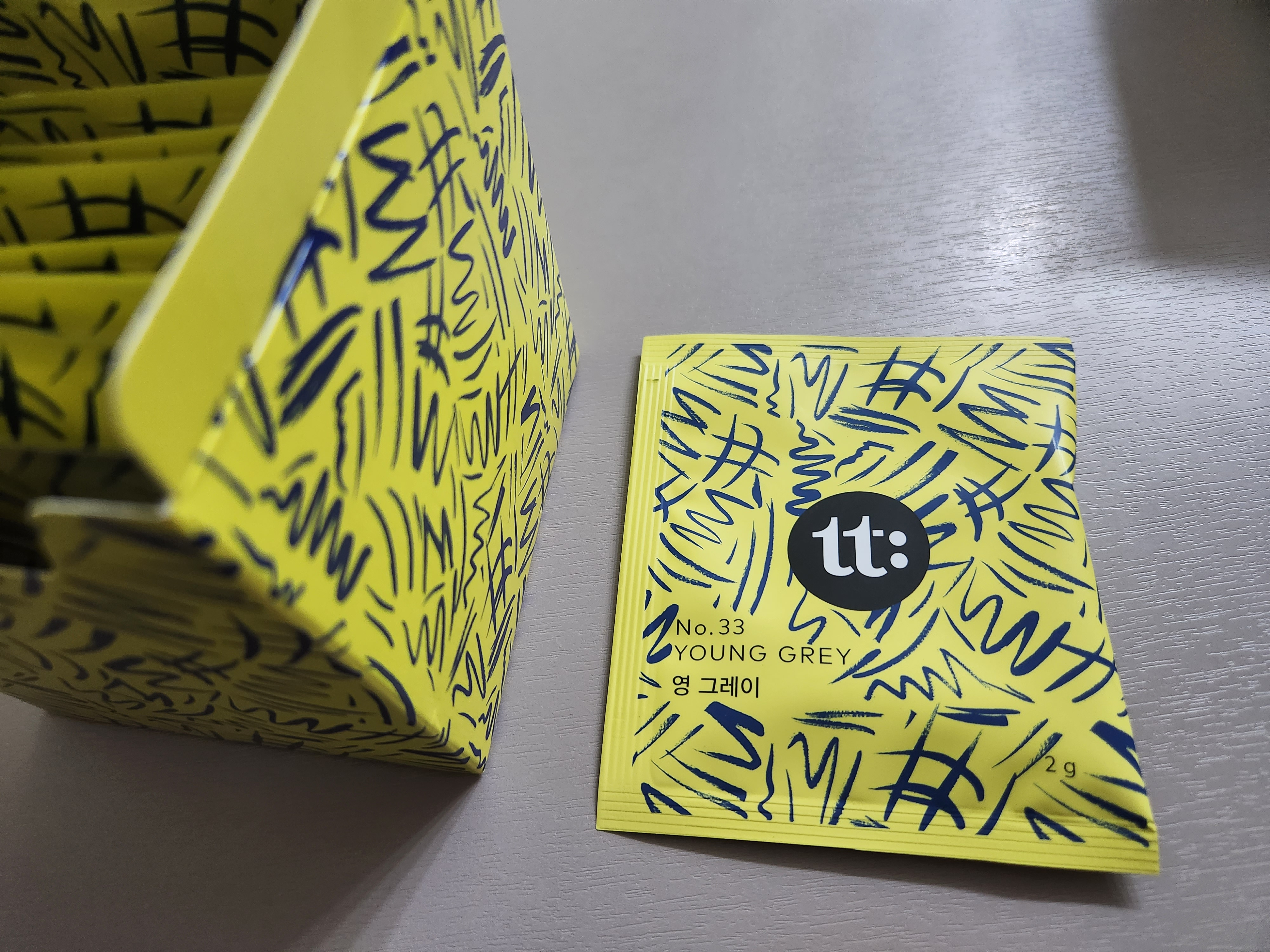 파스쿠찌 홍차 영그레이 릴렉스되는 느낌이에요