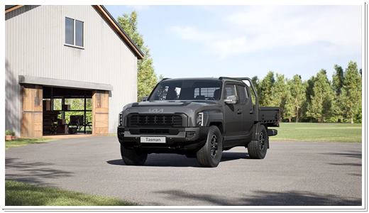 기아 최초 픽업트럭 타스만 