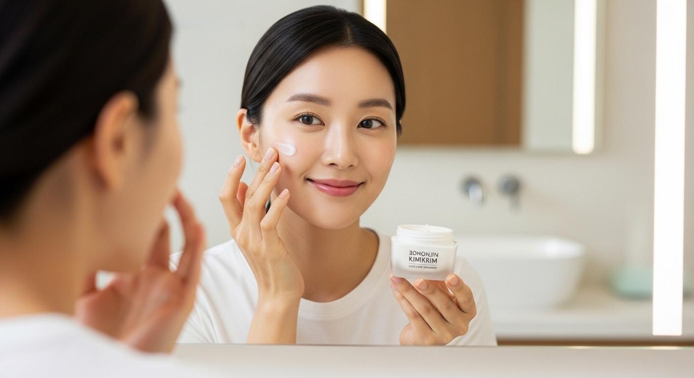 고혼진 기미크림 모델