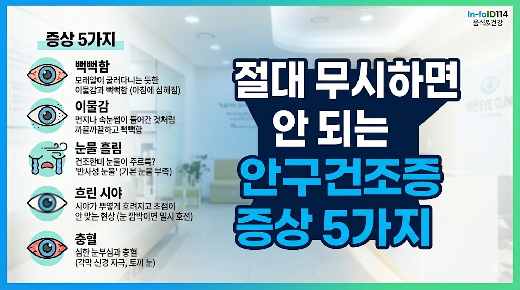 안구 건조증 증상