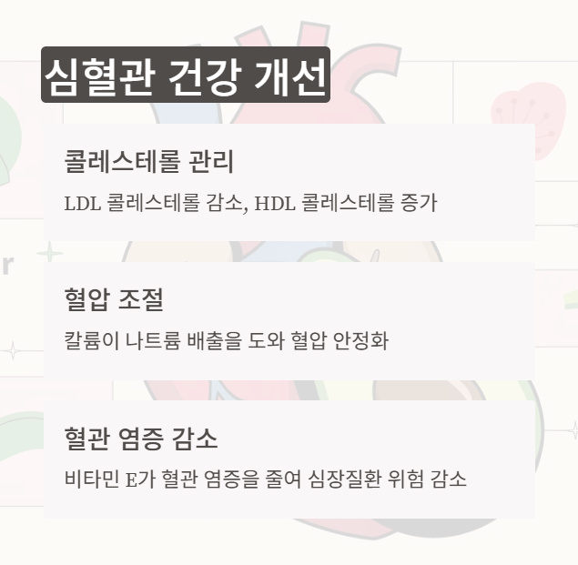 심혈관 건강 개선