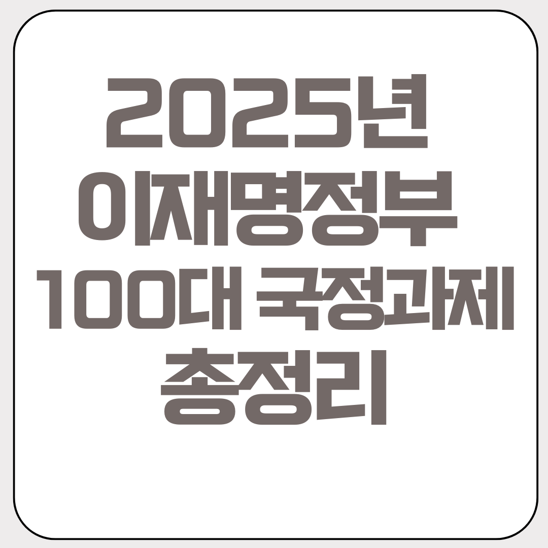 2025년-이재명정부-100대국정과제-총정리