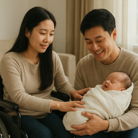 장애인가정-출산지원금지급