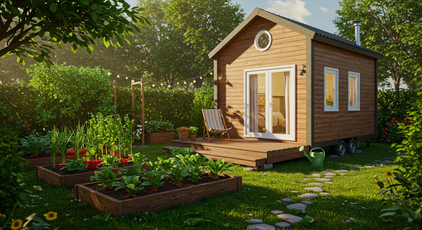 농막 생활과 작은 텃밭으로 시작하는 자연 친화적인 삶 (도시 탈출! )