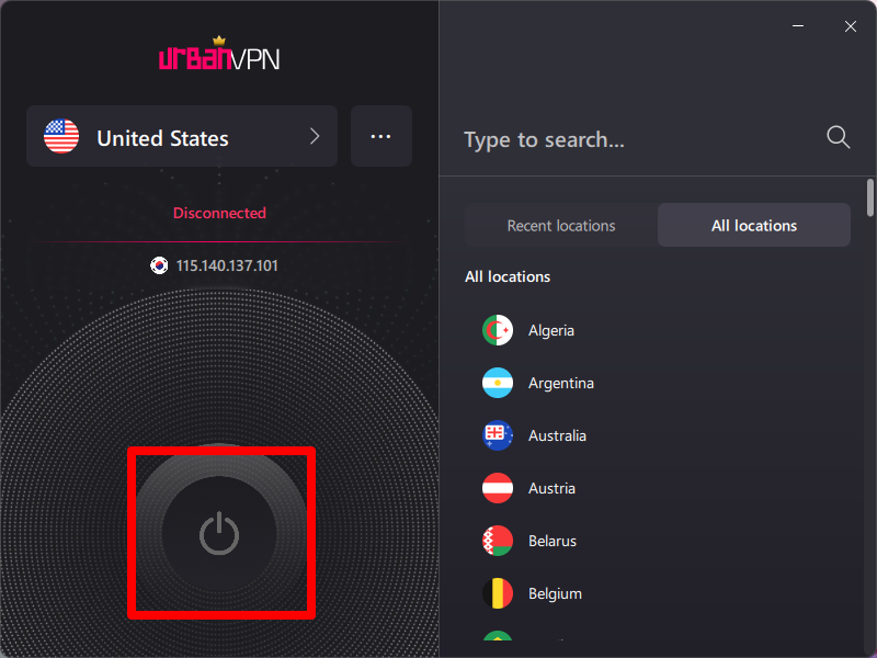 Urban VPN 설치 방법