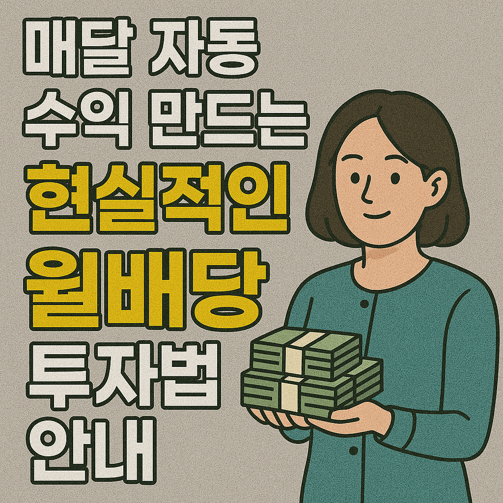 월배당 투자 전략