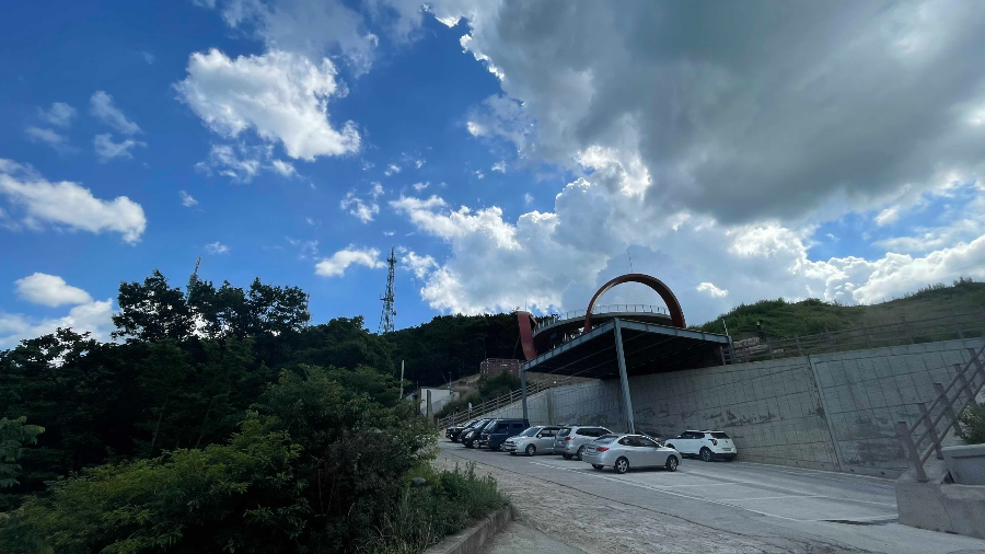 옥마산 전망대 (패러글라이딩 이륙장)