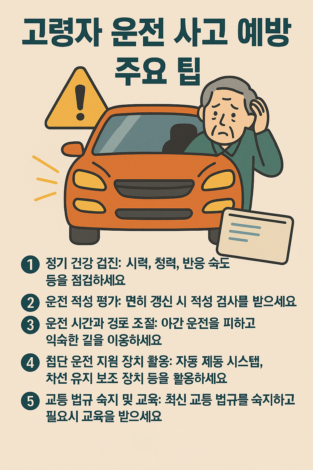 고령자 운전 사고 예방